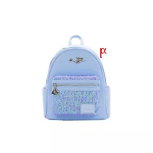 Mini zaino Loungefly Disney Sirenetta Ariel paillettes esclusivo - Foto 1 di 7