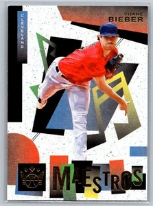 2022 Panini Diamond Kings Maestros Insert #M-12 Shane Bieber Cleveland Indians - Picture 1 of 2