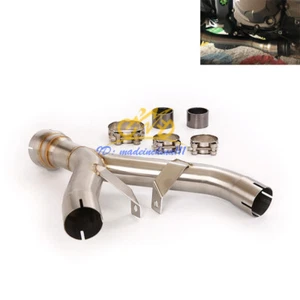 Tubo de escape medio deslizable para Kawasaki Z1000 2010-2023 diámetro de stock escape - Imagen 1 de 7