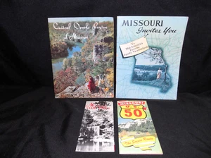 LOTE DE FOLLETO DE VIAJE DE MISSOURI DE COLECCIÓN DE LOS AÑOS 60~4 piezas - Imagen 1 de 15
