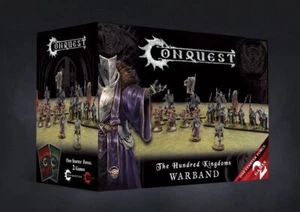 Conquest Hundred Kingdoms Warband Set Para Bellum Wargames PBW6040 miniatura - Foto 1 di 7