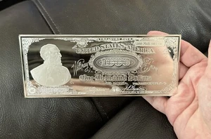 Grand Watermelon 1890 $1000 Treasury Note 4 Oz  0.999 Silver Commemorative Bill - Picture 1 of 9