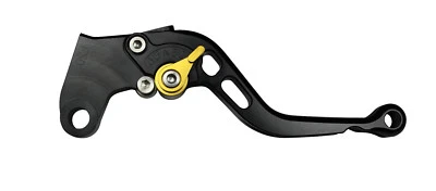 1 x Palanca de freno corta negra para moto dorada para honda cbr600rr 2003 - 2006 Foto 1 de 4