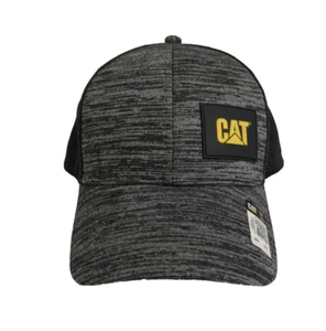 New CAT Pro Style Space dye Cap Grey One Size Snap Back Baseball Hat - Picture 1 of 9