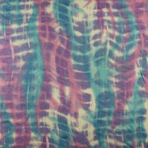 FS675 Pastel Pink Blue Tie Dye | Thin Viscose Jersey Stretch Dress Fabric - Picture 1 of 6