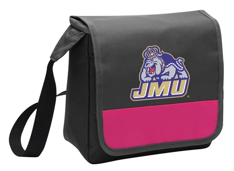 JMU Lunch Bag Cooler Ladies James Madison Lunchbox Bags COOL MESSENGER BAG STYLE Cover