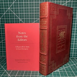 Franklin Library: A Farewell to Arms by Ernest Hemingway & Editor’s Notes ~ NM+ - Picture 1 of 10