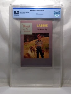 March of Comics #230 (1962) CBCS 8.0 Lassie Photo Cover File Copy Dell Comics - Picture 1 of 3