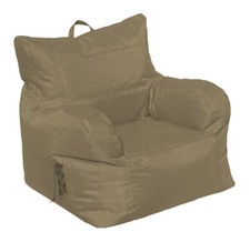 POLTRONA POUF POUFF BEANBAG OXFORD BEIGE