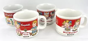 Vintage Campbell's Soup Bowls 4pc Asst Images 1993 - Picture 1 of 6