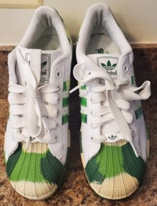 Adidas Superstar 2K Camouflage Sneakers "2006" EXTREMELY RARE & HTF Boys 6y 👀 - Picture 1 of 20