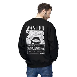 Luffy Wanted Gear5 Unisex Sweatshirt - Picture 1 of 5