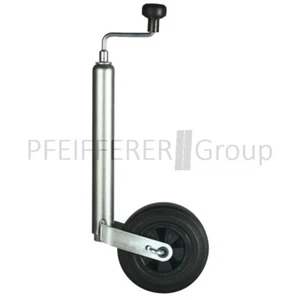 WINTERHOFF Automatik - Stützrad mit Vollgummirad Stützlast 150 kg - Picture 1 of 2