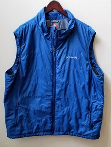Columbia mens Omni-Heat vest navy XXL - Picture 1 of 3