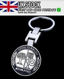 Mercedes Affalterbach Schlüsselring Schlüsselanhänger 3D Logo beidseitig KOMMT IN GESCHENKBOX. - Bild 1 von 4