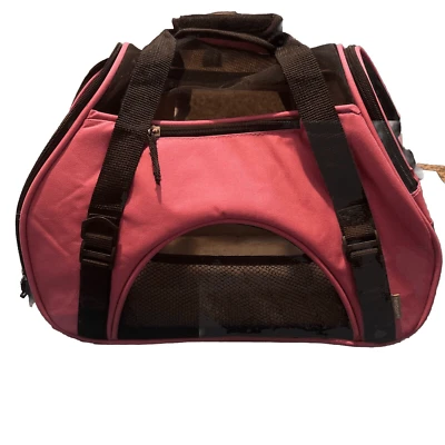 BERGAN COMFORT PEQUENO TRANSPORTADOR PARA ANIMAIS DE ESTIMAÇÃO LEVEMENTE USADO 16 X 11 X 7 - Imagem 1 de 4