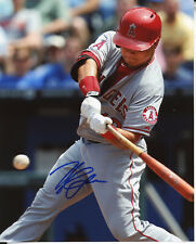 Hank Conger  Autographed 8x10 Los Angeles Angels Free Shipping   #S1872