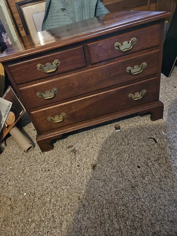 Small Chest Of Draws solid cherry Cover