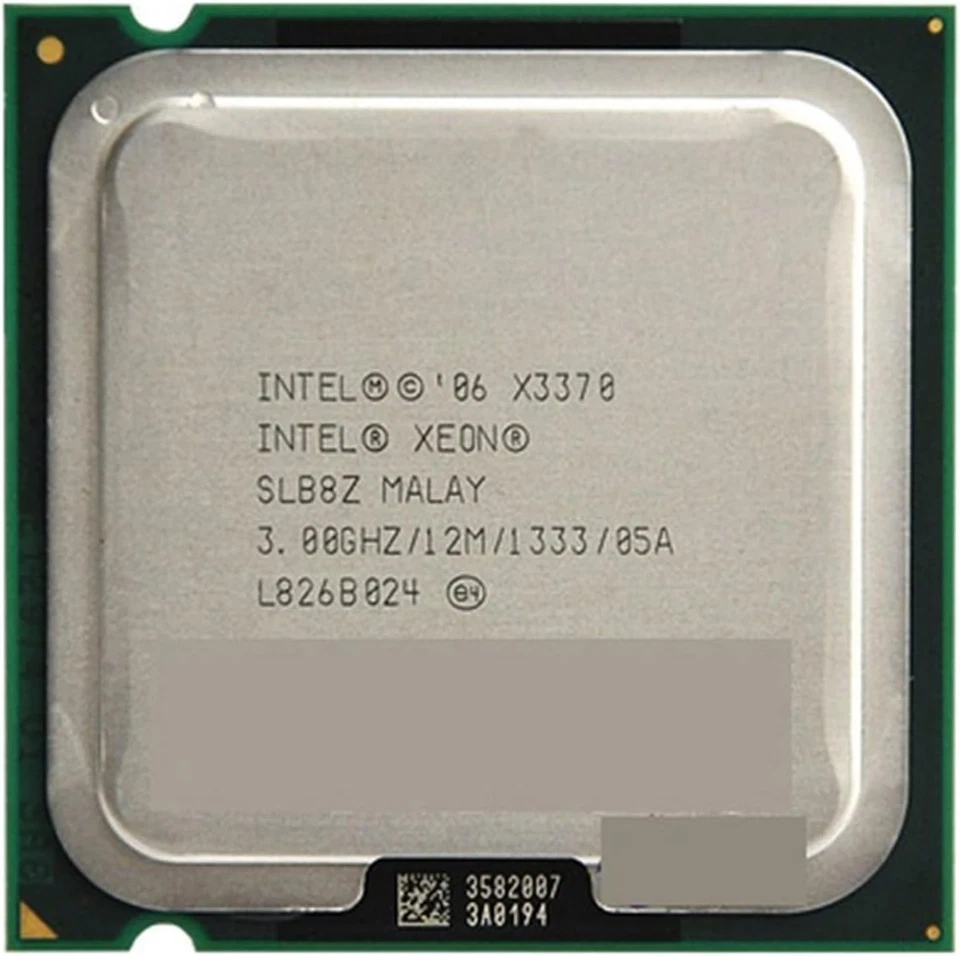 Intel Xeon X3210 X3220 X3230 X3350 X3360 X3370 Quad-Core LGA 775 Processor CPU - Image 1 of 1
