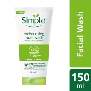 Simple Kind To Skin Moisturising Facial Wash For All Skin Types 150ml X 2unit - Picture 1 of 3