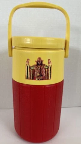 Vintage Coleman Slim Jim Thermos 10" 1/2 Gallon Cooler Cover