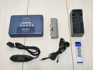 Sony Walkman WM Radio Cassette Player WM-FX808 blau Betrieb bestätigt - Bild 1 von 10