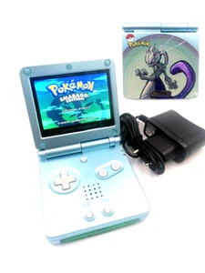 Gameboy Advance SP IPS V5 LCD Bildschirm Nintendo Mewtwo Edition 1050mAh - Bild 1 von 9