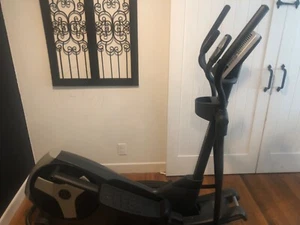 Grey and black golds gym elliptical workout equipment  - Picture 1 of 2