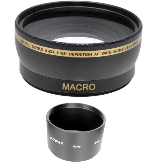 Wide Angle Lens for Panasonic Lumix DMC-FZ10 DMC-FZ15 DMC-FZ20 - Image 1 of 1