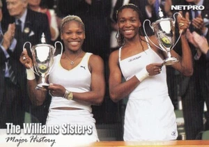 Netpro Tennis 2003 The NetPro Major History Tarjeta Base The Williams Sisters # 51 - Imagen 1 de 2