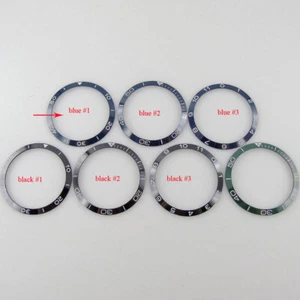 39,2 mm bisel de cerámica negro azul verde bisel de inserto para reloj de hombre Corgeut 41 mm - Imagen 1 de 15