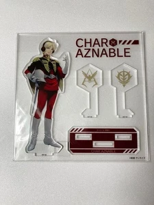 ONKYO DIRECT Gundam supporto acrilico Char Aznable figure esposizione Giappone Limited - Foto 1 di 1