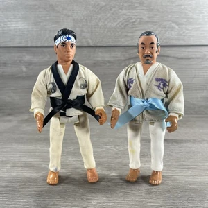 Modellino vintage 1986 Remco Karate Kid Mr Miyagi Daniel Larusso - Foto 1 di 5