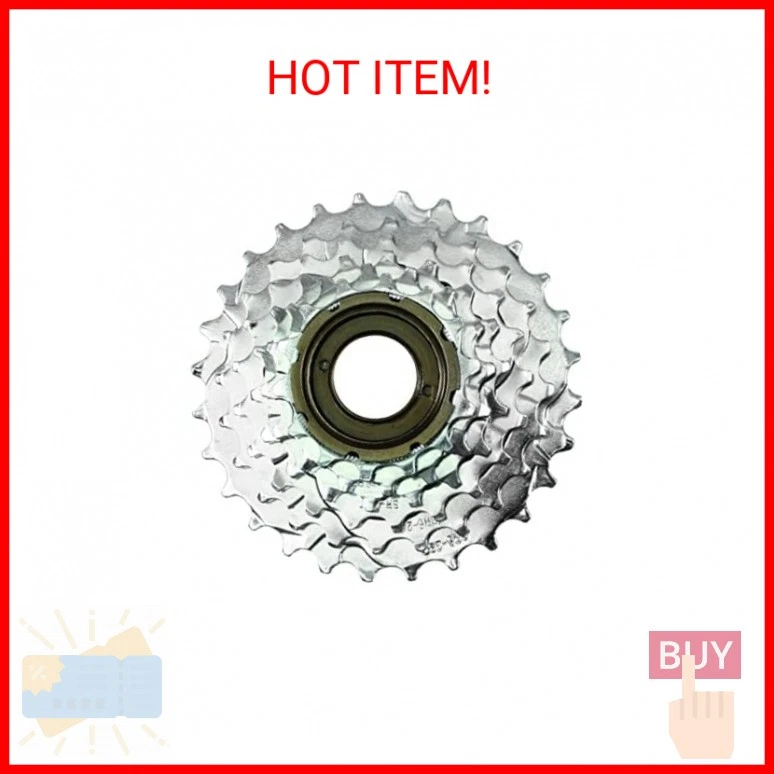 Sunlite 6spd Freewheel, 14-28t, Silver — 第 1/1 张图片