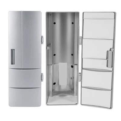 Kompakte Mini-USB-Kühlschrank Gefrierdosen Trinken Bier Kühler Wärmer Reisen - Bild 1 von 4
