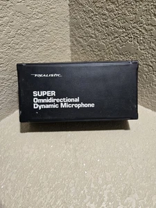 Micrófono dinámico súper omnidireccional realista de colección - Imagen 1 de 6