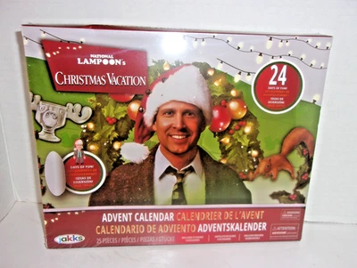 NEW National Lampoon's Christmas Vacation Advent Calender Figures - Image 1 of 2