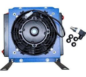Enfriador de aceite hidráulico con termostat40L/min DC 24V, Hydraulic Oil Cooler - Imagen 1 de 9