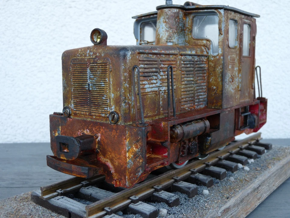 Spur G LGB Werkslok SCHOEMA 60 - Gealtert/Patiniert - Bild 1 von 4