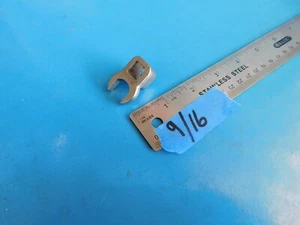 USED, SNAP ON TOOLS " 9/16 " 3/8 DR. OPEN CROWSFOOT - Picture 1 of 5