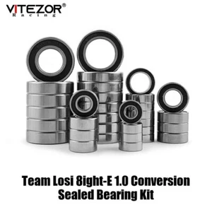 For Team Losi 8ight-E 1.0 Conversion Sealed Bearing Kit - Picture 1 of 4