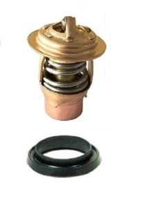A New Chrysler Outboard Brass 143 Degree F Thermostat 35hp-thru-55hp # R 14586 - Picture 1 of 4