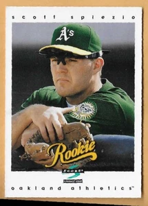 SCOTT SPIEZIO OAKLAND ATHLETICS ROOKIE #485 - SCORE NM-MT 1997 - Picture 1 of 2