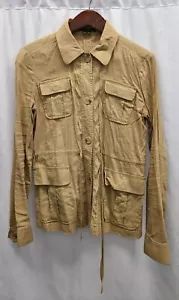 Theory Size 6 Beige Linen Jacket New - Picture 1 of 5