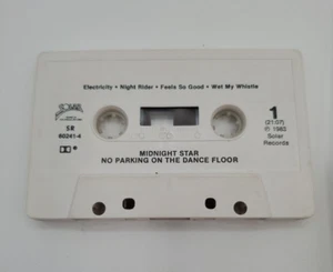 Midnight Star No Parking On The Dance Floor Cassette 1983 Solar TAPE ONLY - Picture 1 of 8