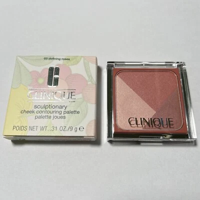 Clinique Sculptionary Cheek Contouring Palette Shade 03 Defining ROSES Blush - Image 1 of 4
