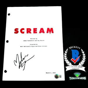MELISSA BARRERA SIGNIERT SCREAM FILM DREHBUCH DREHBUCH MIT BECKETT BAS COA - Bild 1 von 2