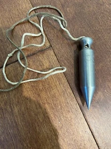 Vintage Millers Falls Plumb Bob 5 ounce  #2 Made in USA - Picture 1 of 1
