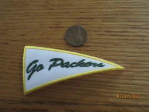 Banderín de fútbol americano Green Bay Packers 3 1/8" GO Packers - Imagen 1 de 1