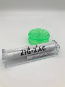Rolling Machine Cigar Cigarette Roller 4.25" / 110mm And 2.3 inch Grinder Combo - Picture 1 of 11